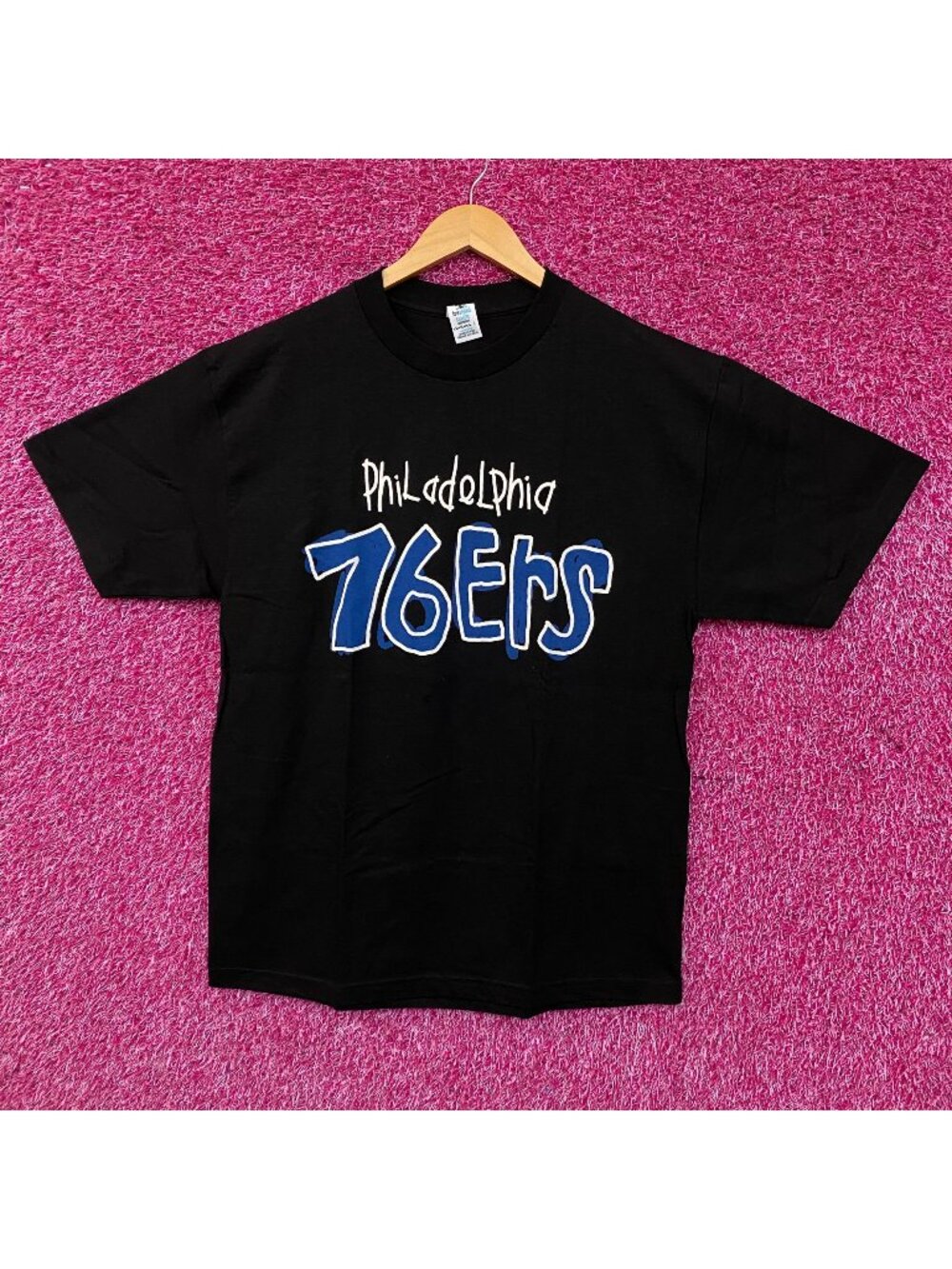 After School Special x NBA Philadelphia 76ers Doodle Graphic T-Shirt Large